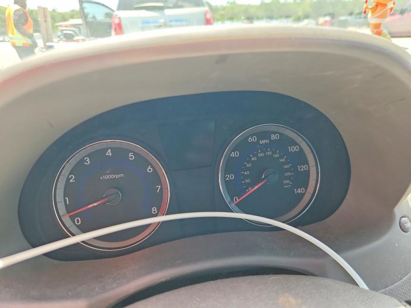 2014 Hyundai Accent VIN KMHCT4AE4EU757095 COPART salvage auction — FRONT END, Fl - Cert Of Title Slvg Rebuildable, sold $525 on 2026-07-13 (photo 9)