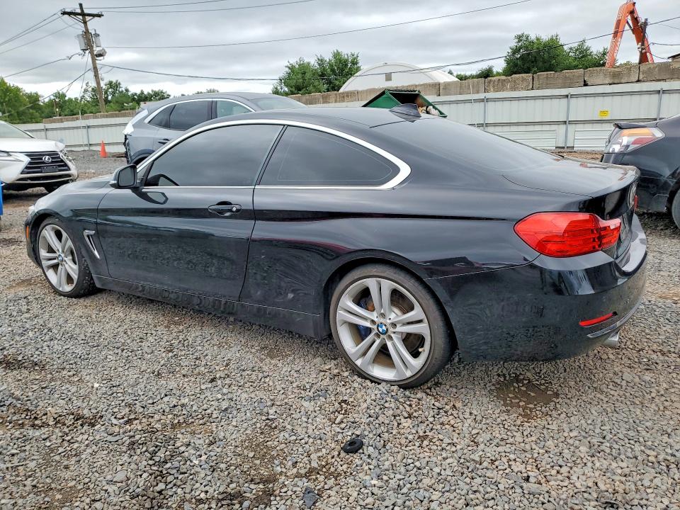 2014 BMW 4er VIN WBA3R1C52EK190117 COPART salvage auction — WATER/FLOOD, Nj - Cert Of Title-Salvage Flood, sold $1,650 on 2026-08-14 (photo 2)