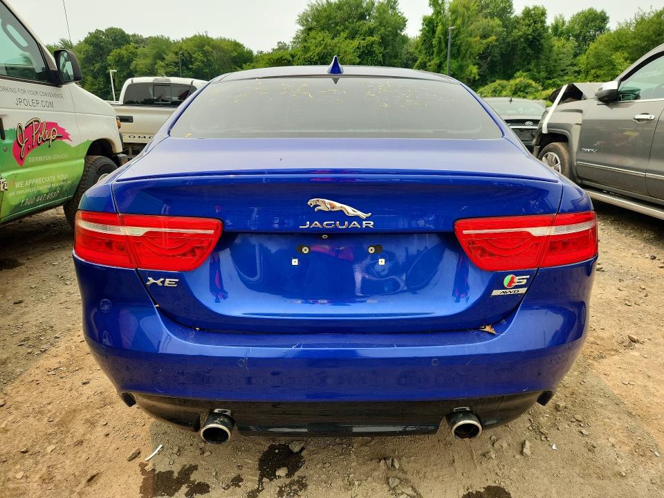 2019 Jaguar Xe VIN SAJAM4FV0KCP43828 COPART salvage auction — FRONT END, MI - CERT OF TITLE-SALVAGE VEHICLE (P), sold $4,500 on 2026-07-21 (photo 6)