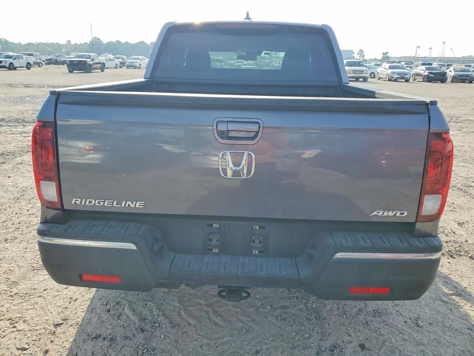 2020 Honda Ridgeline VIN 5FPYK3F1XLB018176 COPART salvage auction — FRONT END, TX - SALVAGE VEHICLE TITLE, sold $8,900 on 2026-08-14 (photo 6)