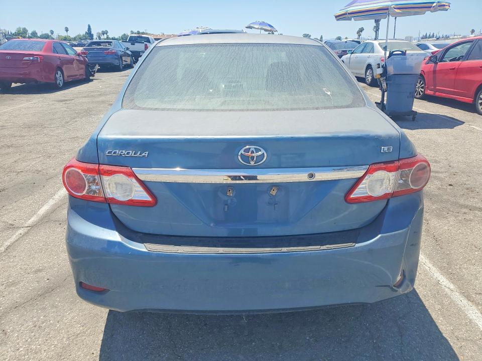 2012 Toyota Corolla VIN 5YFBU4EE2CP051003 COPART salvage auction — REAR END, Ca - Dis/Dlr/Exp Only Clean Title, sold $250 on 2026-07-28 (photo 6)