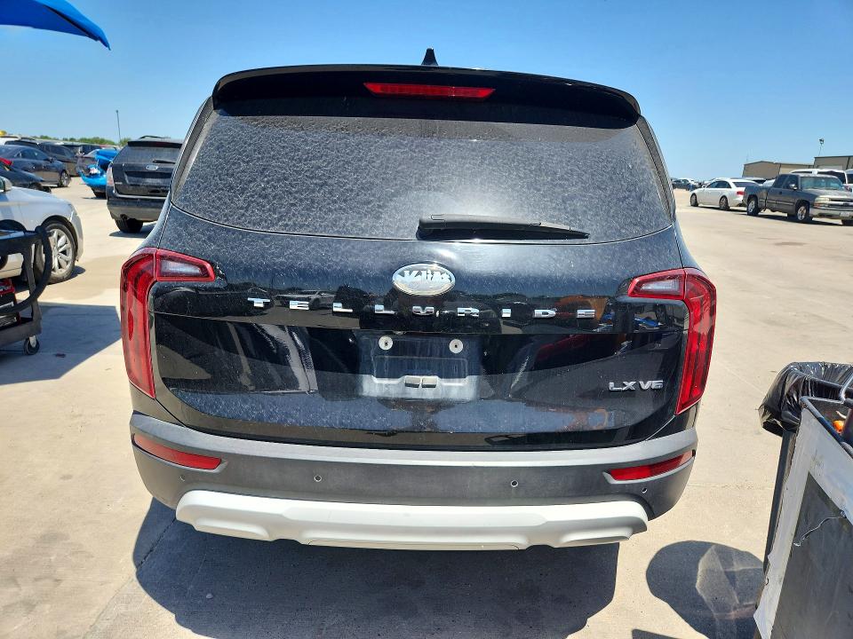 2020 Kia Telluride VIN 5XYP24HC7LG009663 COPART salvage auction — MINOR DENT/SCRATCHES, Tx - Certificate Of Title, sold $8,700 on 2026-07-30 (photo 6)