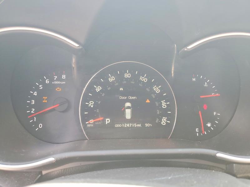 2015 Kia Sorento VIN 5XYKWDA76FG580965 COPART salvage auction — REAR END, MO - CERTIFICATE OF TITLE, sold $225 on 2026-07-28 (photo 9)