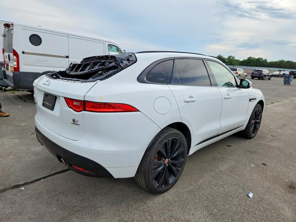 2017 Jaguar F-pace VIN SADCM2BV2HA893840 COPART salvage auction — REAR END, Ny - Mv-907A Salvage Certificate, sold $3,650 on 2026-07-27 (photo 3)