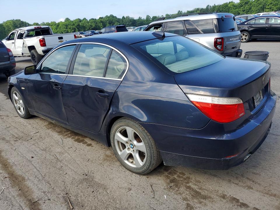 2008 BMW 5 series VIN WBANV935X8CW55194 COPART salvage auction — SIDE, PA - CERTIFICATE OF SALVAGE, sold $625 on 2026-07-09 (photo 2)
