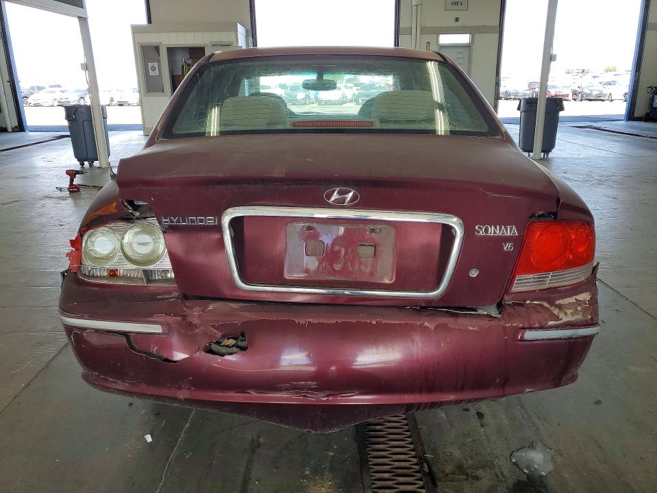 2005 Hyundai Sonata VIN KMHWF35H35A192004 COPART salvage auction — REAR END, WA - VEHICLE CERT OF OWNERSHIP-TITL, sold $150 on 2026-07-17 (photo 6)