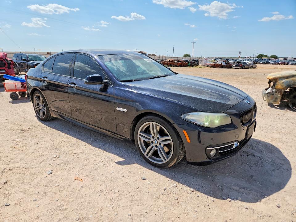 2014 BMW 5er VIN WBAKN9C55ED000983 COPART salvage auction — REAR END, Tx - Salvage Vehicle Title, sold $3,500 on 2026-07-29 (photo 4)