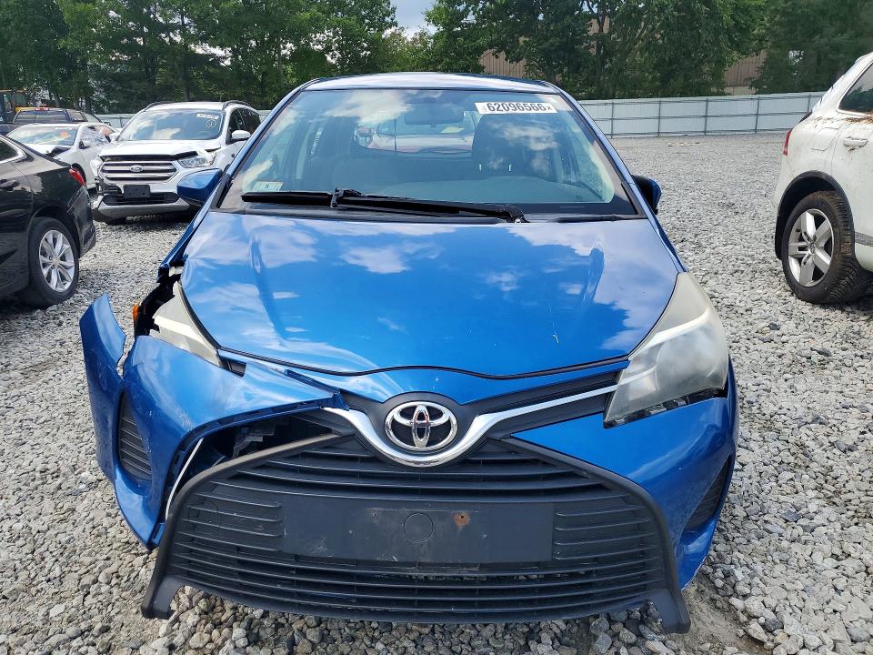 2016 Toyota Yaris VIN VNKKTUD32GA069229 COPART salvage auction — FRONT END, Ma - Cert Of Title-Reconstrctd Coll, sold $250 on 2026-07-29 (photo 5)
