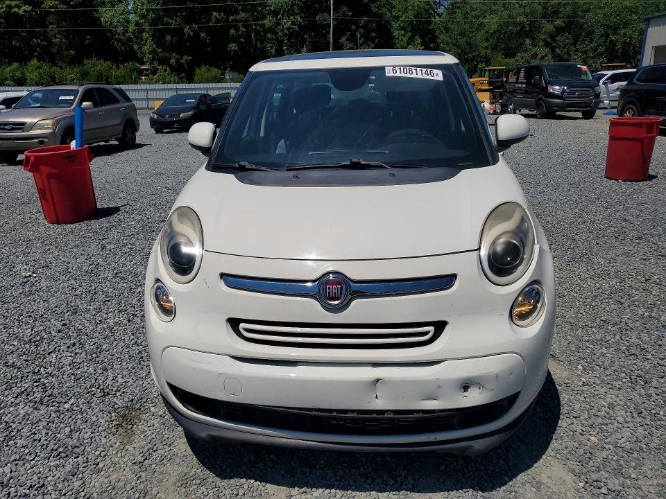 2014 Fiat 500 VIN ZFBCFABHXEZ016507 COPART salvage auction — FRONT END, Nc - Dealer Only Clean Title, sold $175 on 2026-07-23 (photo 5)