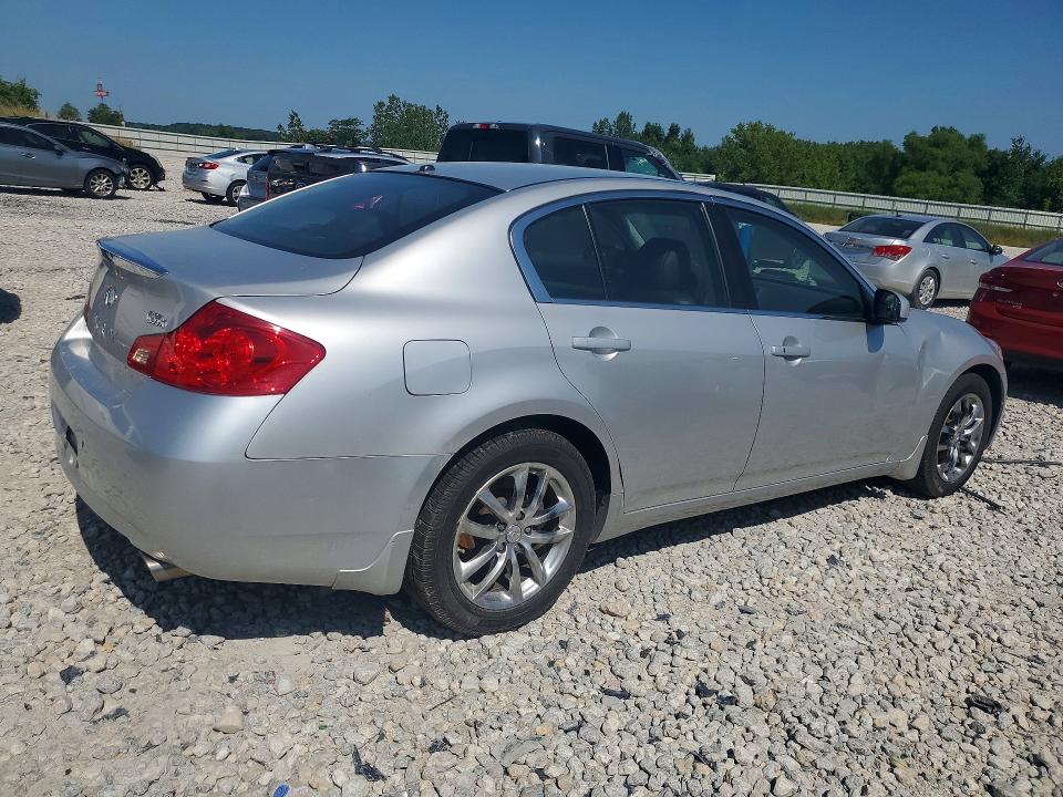 2007 Infiniti G VIN JNKBV61F27M814099 COPART salvage auction — FRONT END, Mi - Certificate Of Title, sold $3,050 on 2026-07-23 (photo 3)