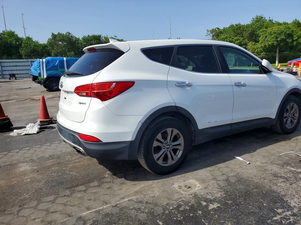 2016 Hyundai Santa fe VIN 5XYZT3LB1GG362534 COPART salvage auction — MECHANICAL, FL - CERTIFICATE OF TITLE, sold $2,550 on 2026-07-27 (photo 3)