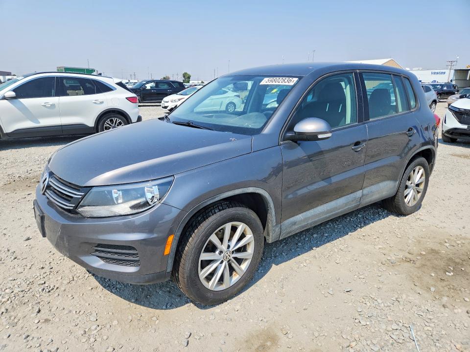 2018 Volkswagen Tiguan VIN WVGBV7AX7JK000576 COPART salvage auction — MECHANICAL, Co - Dis/Dlr/Exp Only Clean Title, sold $2,100 on 2026-07-28 (photo 1)