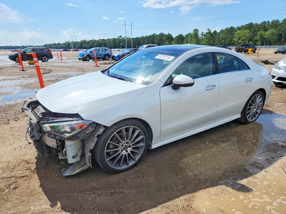 2022 Mercedes-benz Cla-klasse VIN W1K5J4GB3NN247773 — COPART salvage auction photo