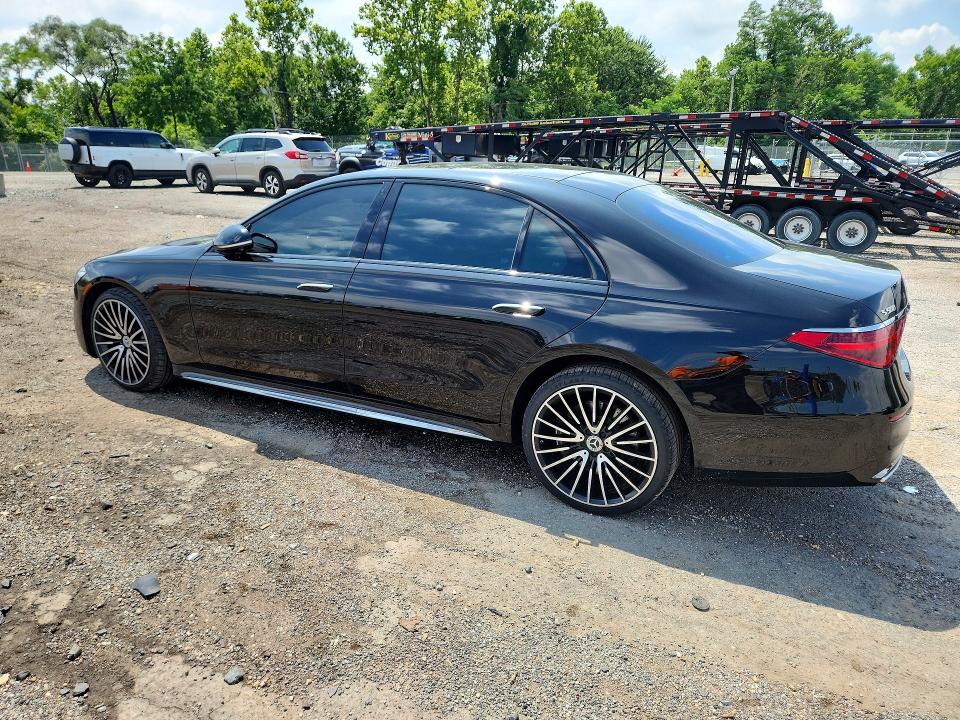 2023 Mercedes-benz S-klasse VIN W1K6G6DB4PA185572 COPART salvage auction — MINOR DENT/SCRATCHES, Pa - Cert Of Title, sold $39,250 on 2026-07-14 (photo 2)