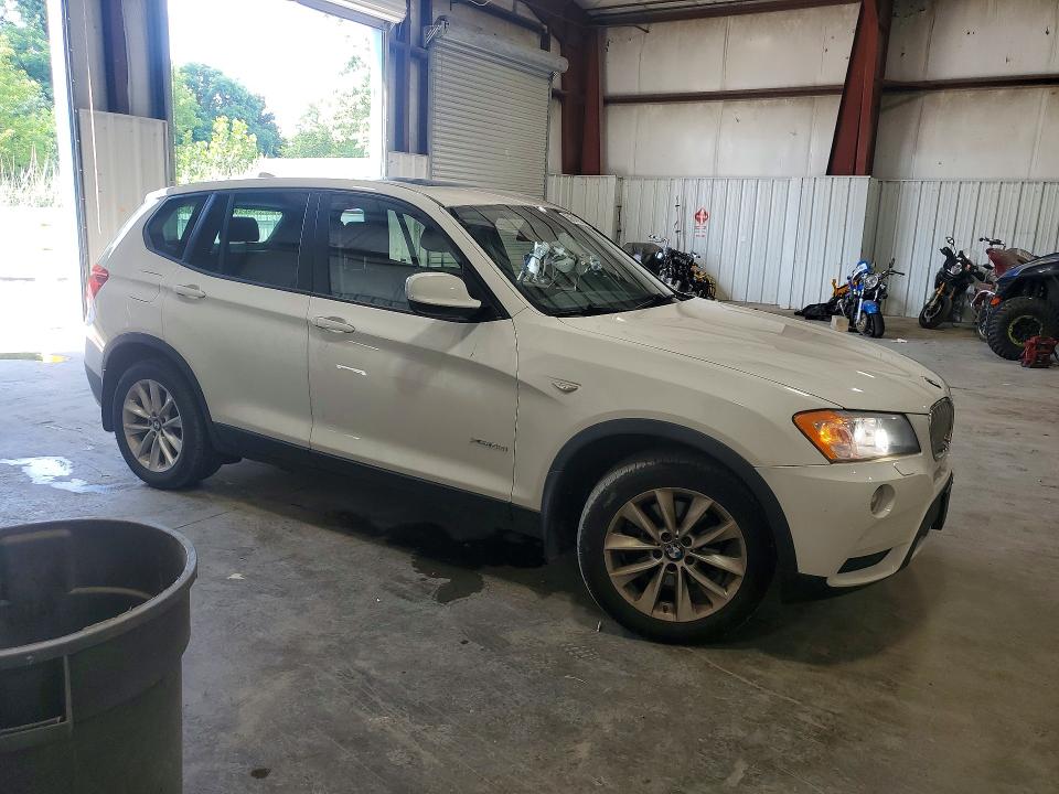 2014 BMW X3 VIN 5UXWX9C52E0D20642 COPART salvage auction — WATER/FLOOD, Ny - Mv907A-Flood Salvage, sold $1,350 on 2026-07-20 (photo 4)