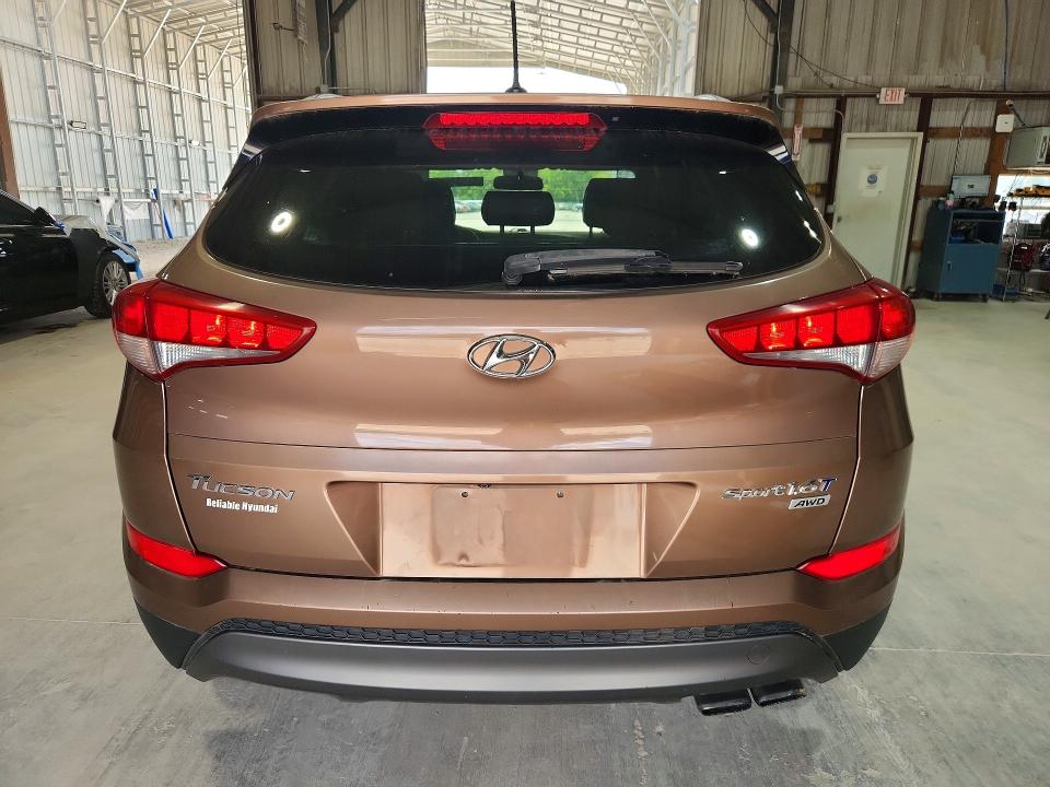2016 Hyundai Tucson VIN KM8J3CA27GU229772 COPART salvage auction — HAIL, MO - CERTIFICATE OF TITLE, sold $1,900 on 2026-07-28 (photo 6)