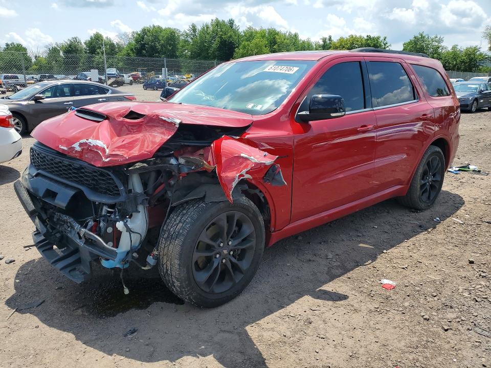 2021 Dodge Durango VIN 1C4SDJCT1MC598970 — COPART salvage auction photo