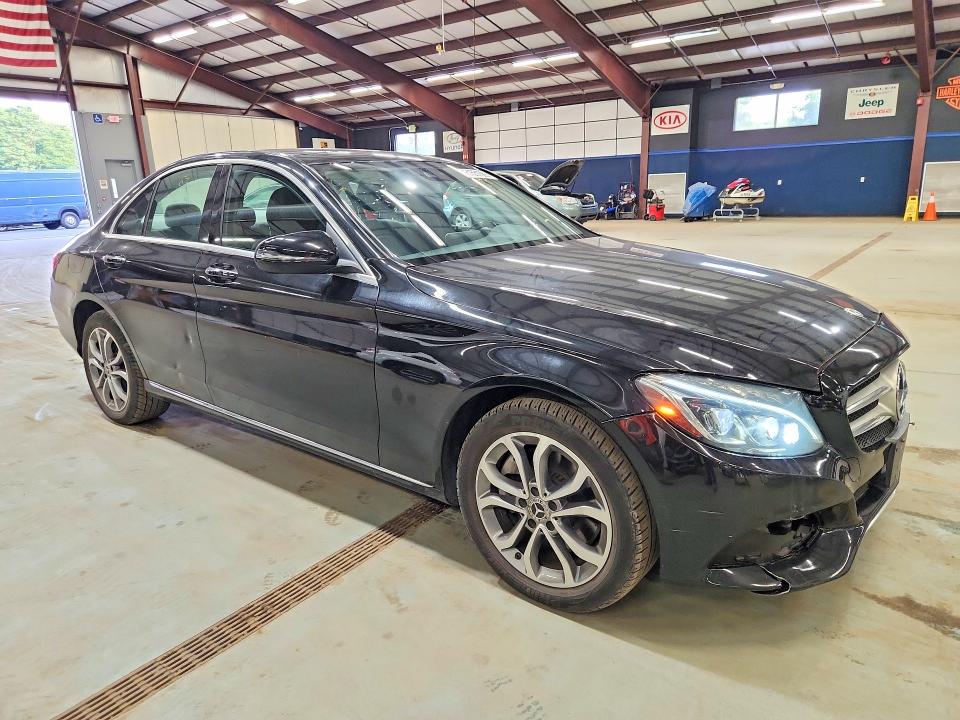 2018 Mercedes-benz C class VIN WDDWF4KB5JR315569 COPART salvage auction — FRONT END, WV - CERTIFICATE OF TITLE (P), sold $6,900 on 2026-07-23 (photo 4)