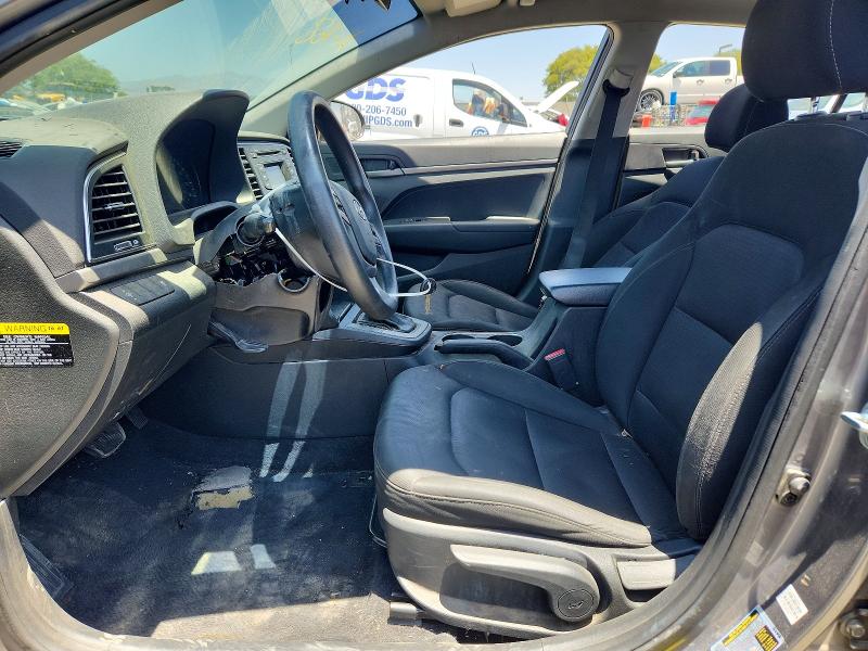 2018 Hyundai Elantra VIN 5NPD74LFXJH329975 COPART salvage auction — FRONT END, Ca - Dis/Dlr/Exp Only Clean Title (P), sold $1,150 on 2026-07-10 (photo 7)