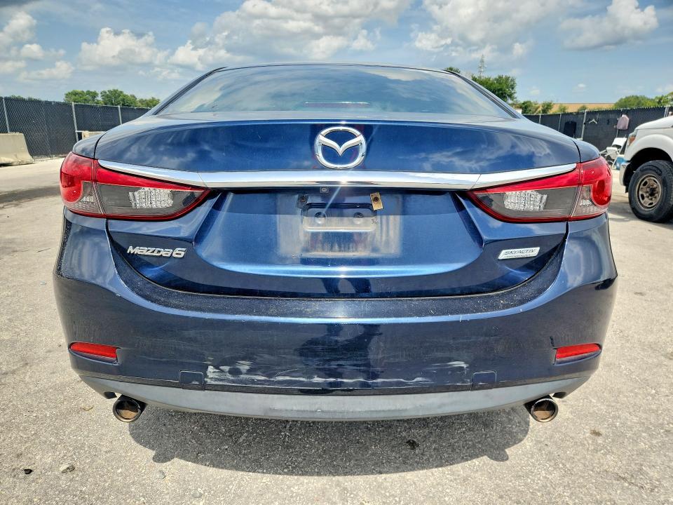 2017 Mazda 6 VIN JM1GL1U50H1146440 COPART salvage auction — MINOR DENT/SCRATCHES, Fl - Certificate Of Title, sold $375 on 2026-07-18 (photo 6)