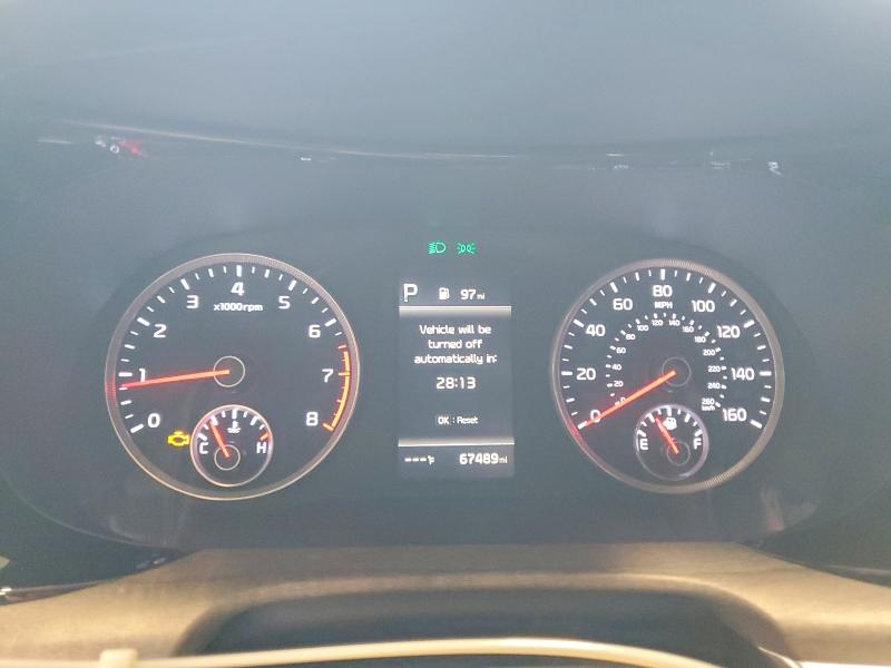 2021 Kia K5 VIN 5XXG34J25MG075780 COPART salvage auction — FRONT END, NC - SALVAGE CERTIFICATE OF TITLE, sold $10,300 on 2026-08-31 (photo 9)