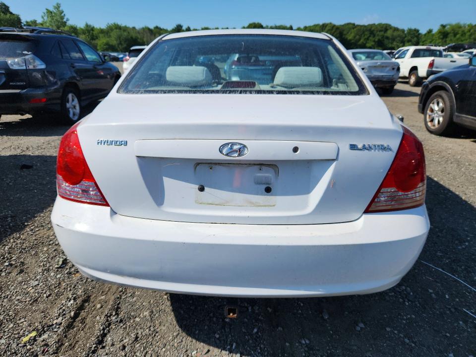 2005 Hyundai Elantra VIN KMHDN46D85U037538 COPART salvage auction — FRONT END, MA - CERTIFICATE OF TITLE, sold $400 on 2026-07-15 (photo 6)