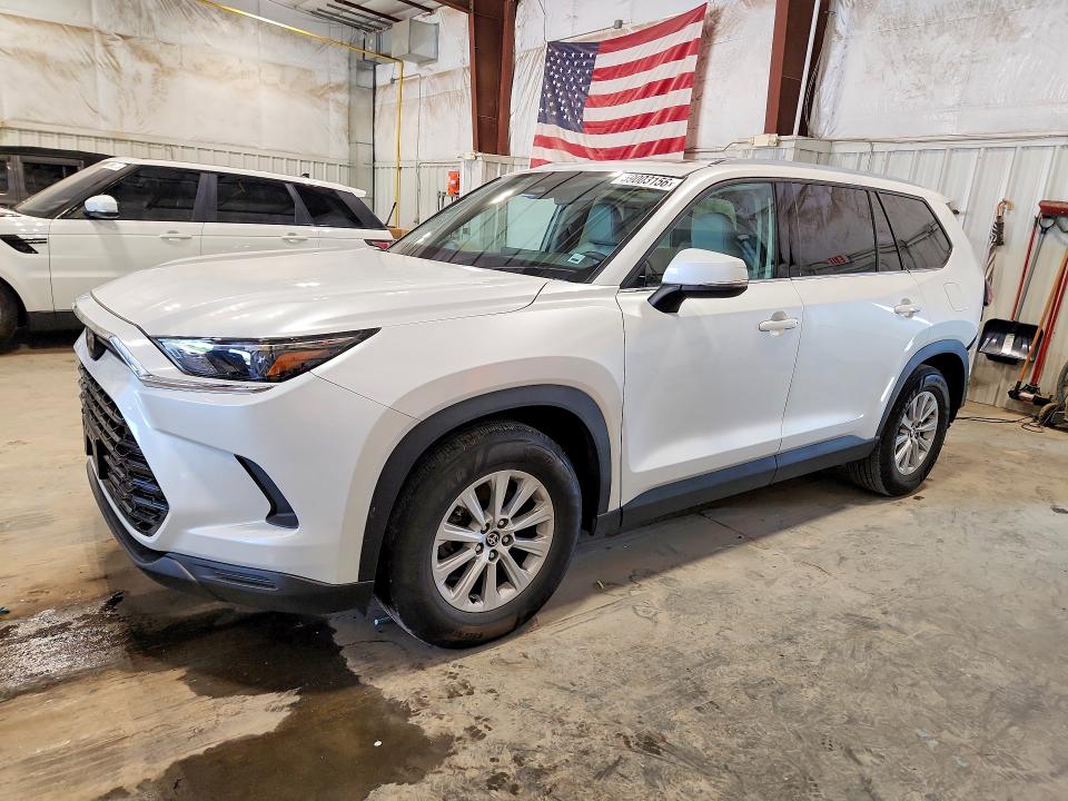 2024 Toyota Highlander VIN 5TDAAAB51RS047810 COPART salvage auction — REAR END, Wi - Cert Of Title-Claim Paid, sold $25,250 on 2026-07-22 (photo 1)