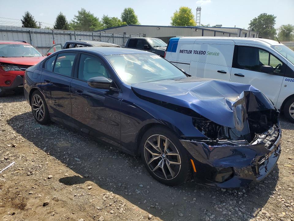 2025 BMW I5 VIN WBY43FK03SCU91818 COPART salvage auction — FRONT END, MD - CERT OF SALVAGE > 75% DAMAGE, sold $30,250 on 2026-09-04 (photo 4)
