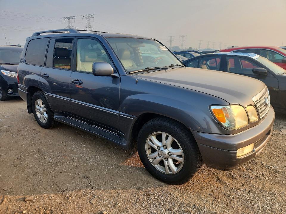 2005 Lexus Lx 470 VIN JTJHT00W853551391 COPART salvage auction — MINOR DENT/SCRATCHES, WI - CERTIFICATE OF TITLE (P), sold $6,300 on 2026-07-28 (photo 4)