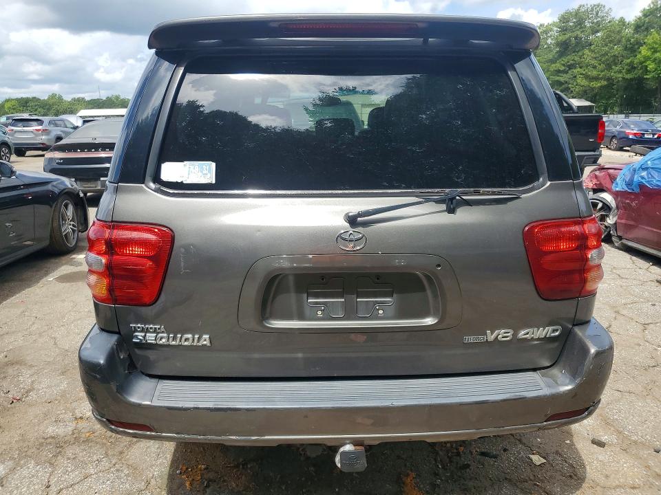 2004 Toyota Sequoia VIN 5TDBT48A54S216529 COPART salvage auction — FRONT END, TN - SALVAGE CERTIFICATE, sold $950 on 2026-07-28 (photo 6)