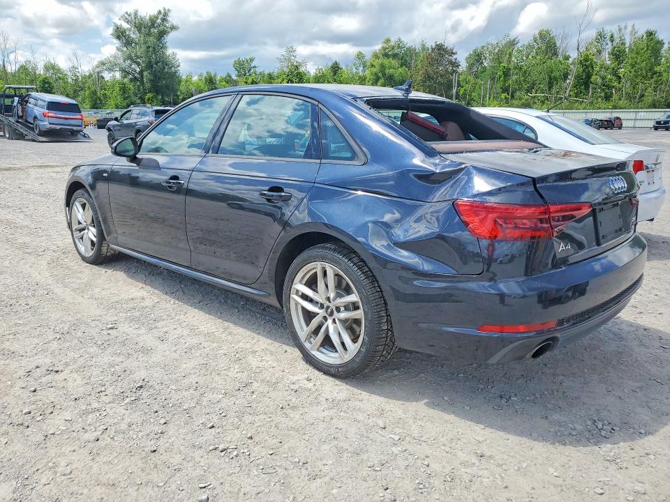 2017 Audi A4 VIN WAUDNAF42HN058769 COPART salvage auction — REAR END, Ny - Mv-907A Salvage Certificate, sold $3,550 on 2026-07-27 (photo 2)