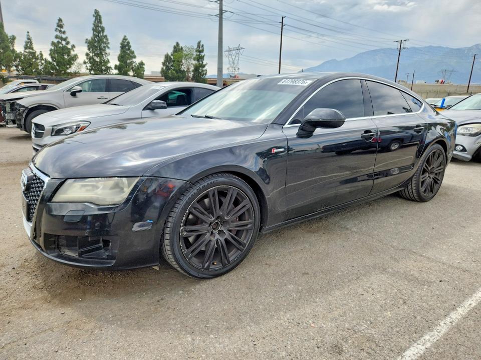 2012 Audi A7 VIN WAUSGAFC5CN002164 COPART salvage auction — FRONT END, Ca - App For Dup Clean Or Ac, sold $700 on 2026-07-25 (photo 1)