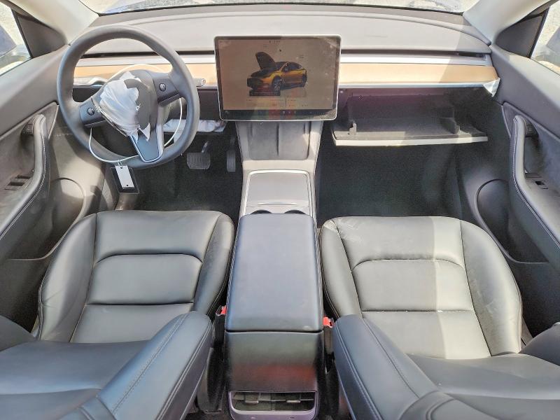 2022 Tesla Model y VIN 7SAYGDEE3NA006734 COPART salvage auction — FRONT END, Ca - Salvage Certificate, sold $5,200 on 2026-07-28 (photo 8)