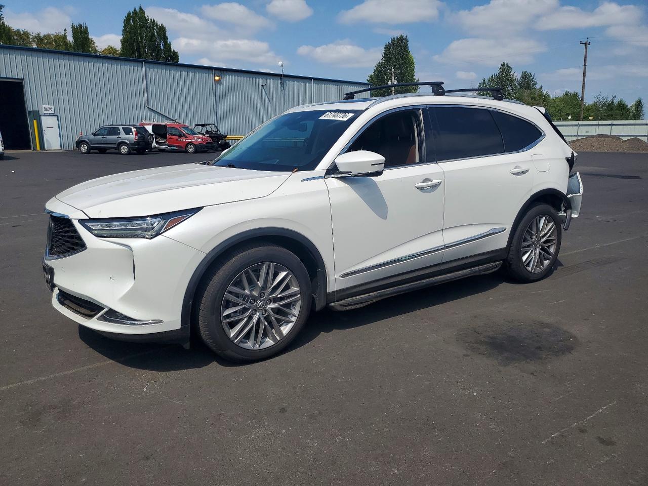 2023 Acura MDX VIN 5J8YE1H87PL020129 — COPART salvage auction photo