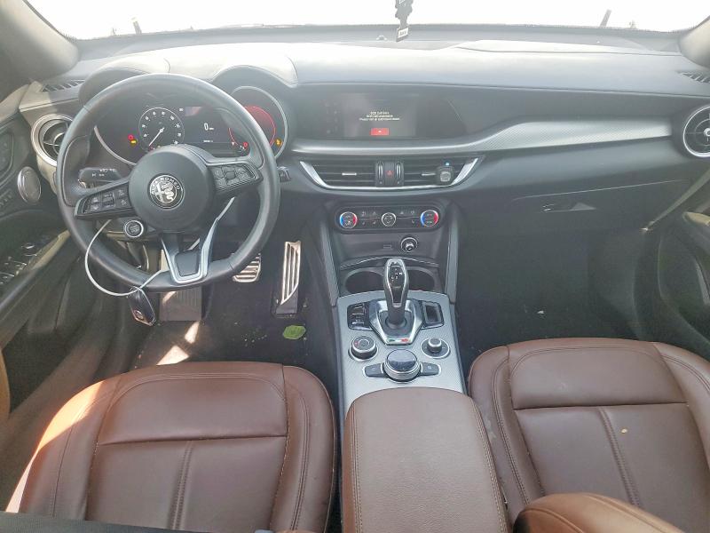 2024 Alfa romeo Stelvio VIN ZASPAKBN7R7D81177 COPART salvage auction — FRONT END, Mo - Salvage Certificate Of Title, sold $10,300 on 2026-08-21 (photo 8)