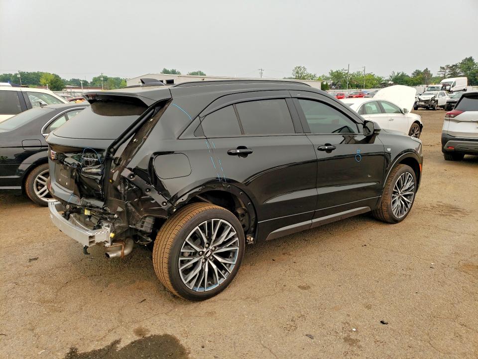 2024 Cadillac Xt4 VIN 1GYFZFR43RF127015 COPART salvage auction — REAR END, Ct - Cert Of Title-Salvage, sold $15,300 on 2026-08-14 (photo 3)