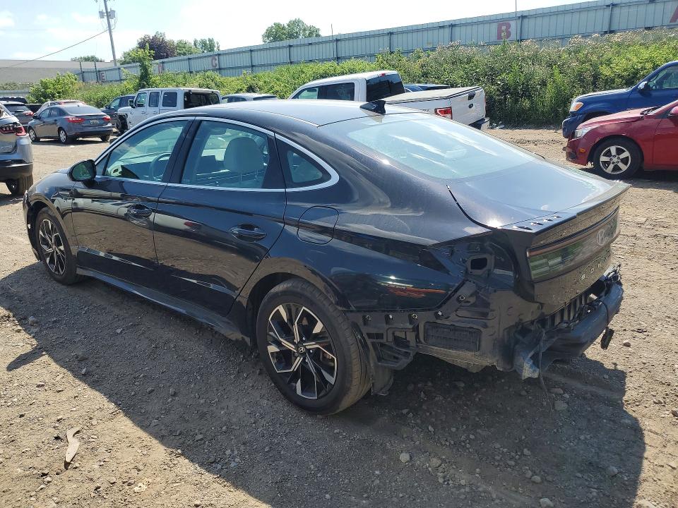 2025 Hyundai Sonata VIN KMHL64JA7SA435634 COPART salvage auction — REJECTED REPAIR, Mi - Certificate Of Title, sold $5,000 on 2026-07-15 (photo 2)