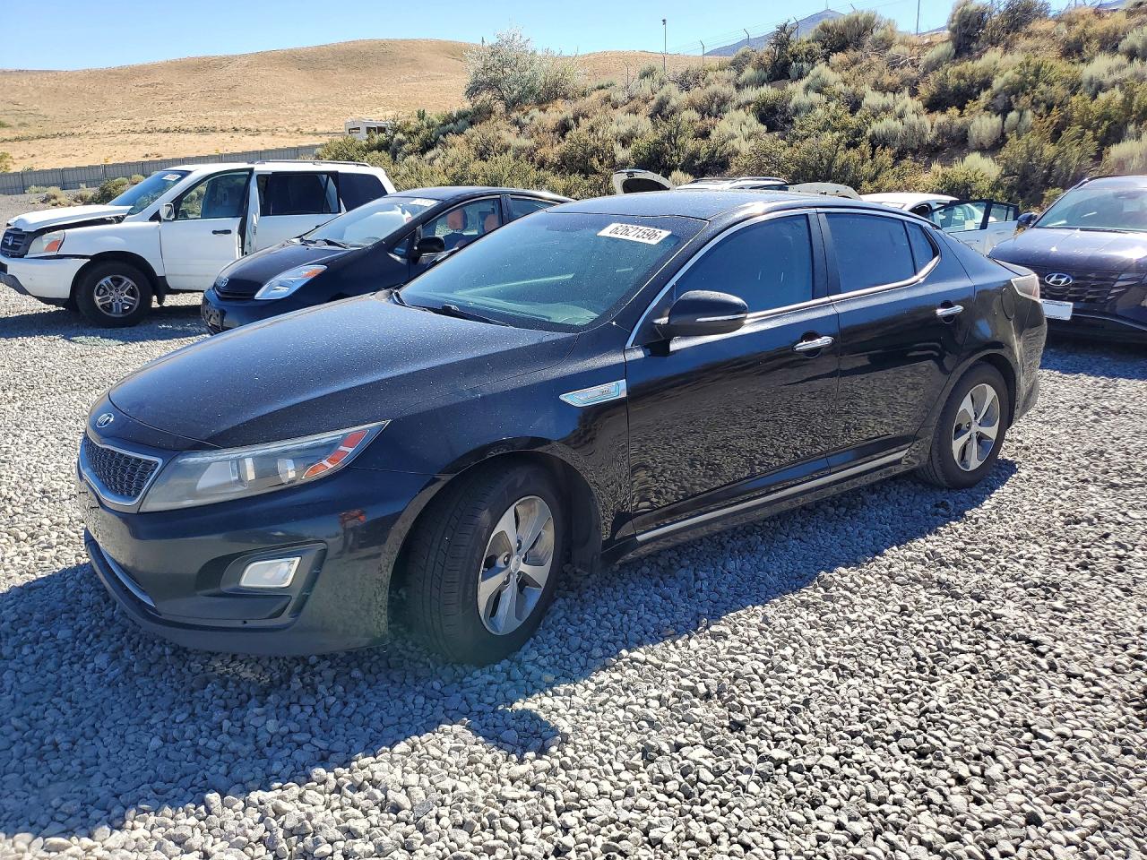 2015 Kia Optima VIN KNAGM4AD2F5086447 COPART salvage auction — Front End, Ct - Clean Title, sold $850 on 2026-09-17 (photo 1)