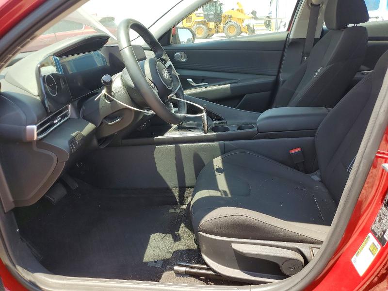 2025 Hyundai Elantra VIN KMHLS4DG4SU963075 COPART salvage auction — REAR END, Tx - Salvage Vehicle Title, sold $100 on 2026-07-28 (photo 7)