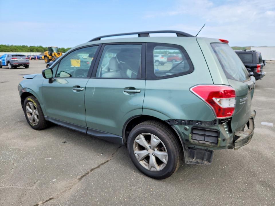 2015 Subaru Forester VIN JF2SJABC4FH582456 COPART salvage auction — REAR END, Ny - Mv-907A Salvage Certificate, sold $80 on 2026-07-29 (photo 2)