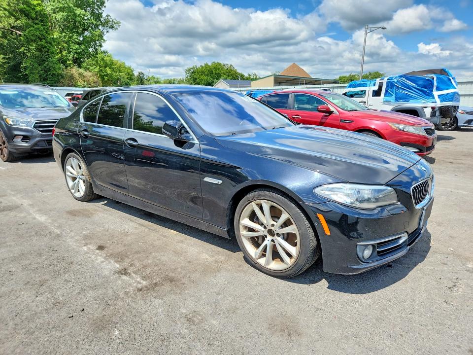 2014 BMW 5er VIN WBA5B3C59ED532319 COPART salvage auction — NORMAL WEAR, Nj - Certificate Of Title, sold $1,650 on 2026-08-06 (photo 4)