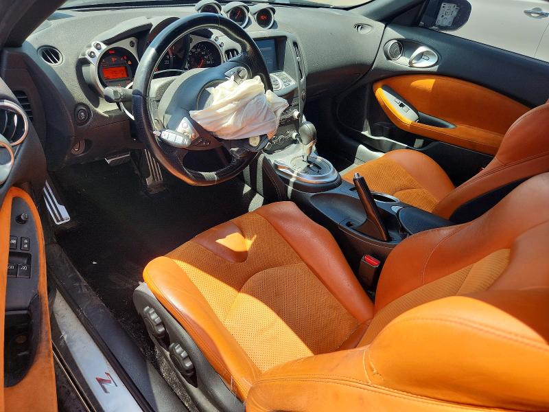 2013 Nissan 370z VIN JN1AZ4EH3DM880922 COPART salvage auction — FRONT END, PA - CERTIFICATE OF SALVAGE, sold $1,500 on 2026-07-24 (photo 8)