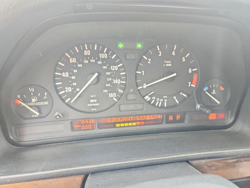 1995 BMW 5 series VIN WBAHE632XSGF31141 COPART salvage auction — NORMAL WEAR, CA - DIS/DLR/EXP ONLY CLEAN TITLE (P), sold $7,500 on 2026-07-13 (photo 9)