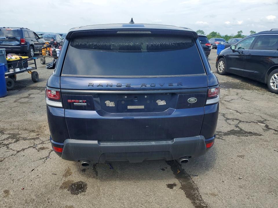 2017 Land rover Range rover sport VIN SALWV2FEXHA146494 COPART salvage auction — NORMAL WEAR, Pa - Cert Of Title (P), sold $10,300 on 2026-07-27 (photo 6)