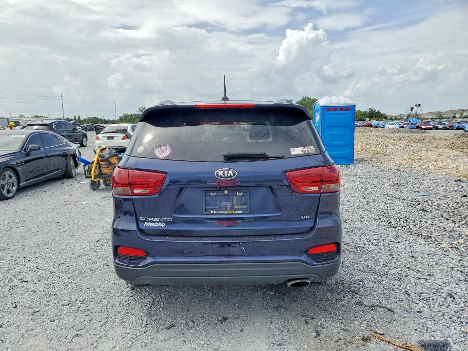 2020 Kia Sorento VIN 5XYPG4A57LG697435 COPART salvage auction — MINOR DENT/SCRATCHES, Nc - Certificate Of Title, sold $1,500 on 2026-07-31 (photo 6)