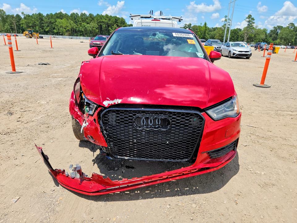 2015 Audi A3 VIN WAUEFGFF3F1119430 COPART salvage auction — FRONT END, LA - CERT OF TITLE-SALVAGE, sold $125 on 2026-07-24 (photo 5)