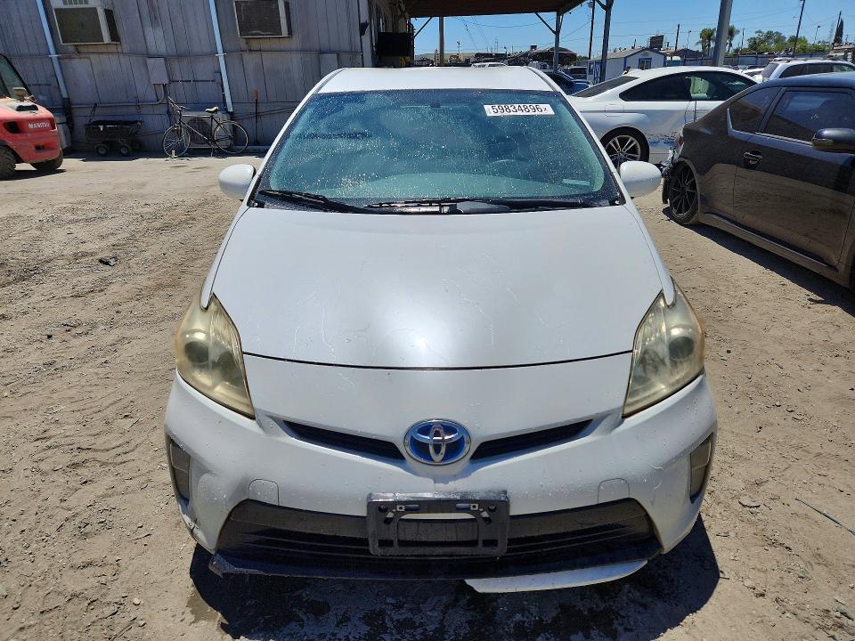 2013 Toyota VIN JTDKN3DU5D5686800 COPART salvage auction — REAR END, CA - SALVAGE CERTIFICATE, sold $1,550 on 2026-07-27 (photo 5)