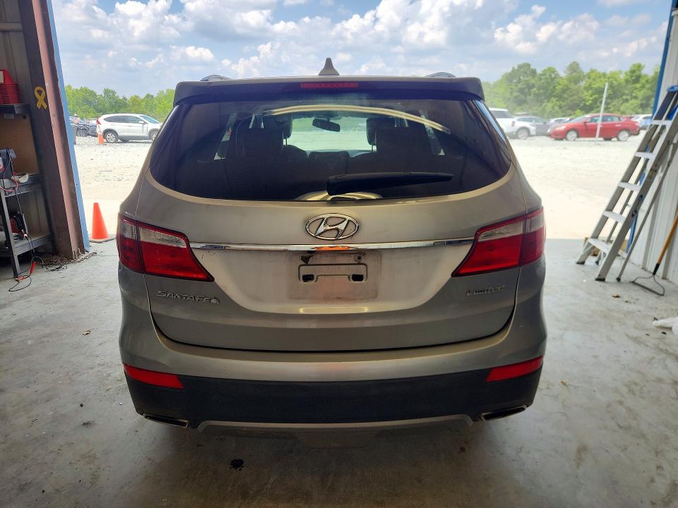 2013 Hyundai Santa fe VIN KM8SR4HF0DU033704 COPART salvage auction — MINOR DENT/SCRATCHES, NC - DEALER ONLY CLEAN TITLE, sold $1,400 on 2026-07-22 (photo 6)