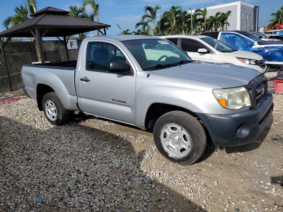 2010 Toyota Tacoma VIN 5TENX4CN6AZ694114 COPART salvage auction — FRONT END, Fl - Certificate Of Title, sold $650 on 2026-07-28 (photo 4)