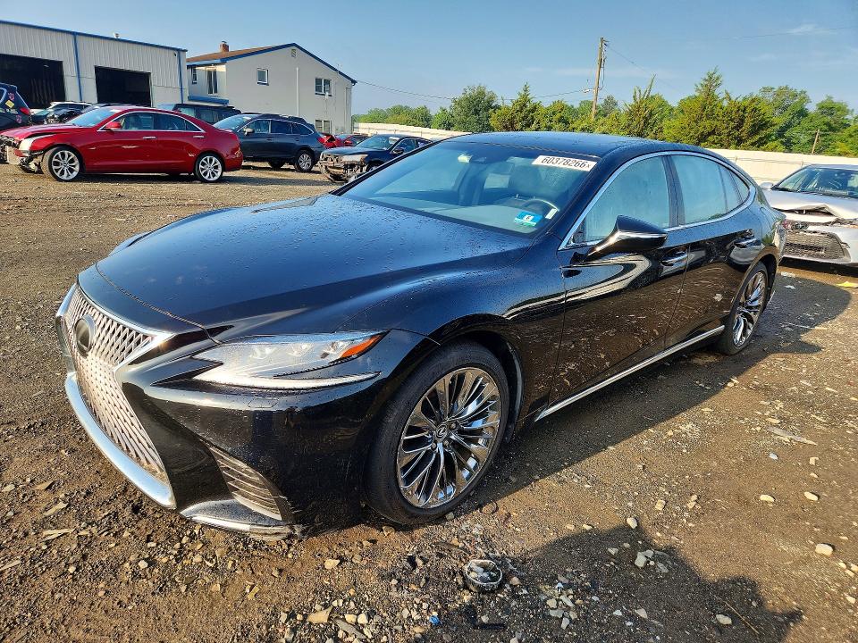2018 Lexus Ls VIN JTHC51FF3J5003073 COPART salvage auction — WATER/FLOOD, Nj - Cert Of Title-Salvage Flood, sold $300 on 2026-07-29 (photo 1)